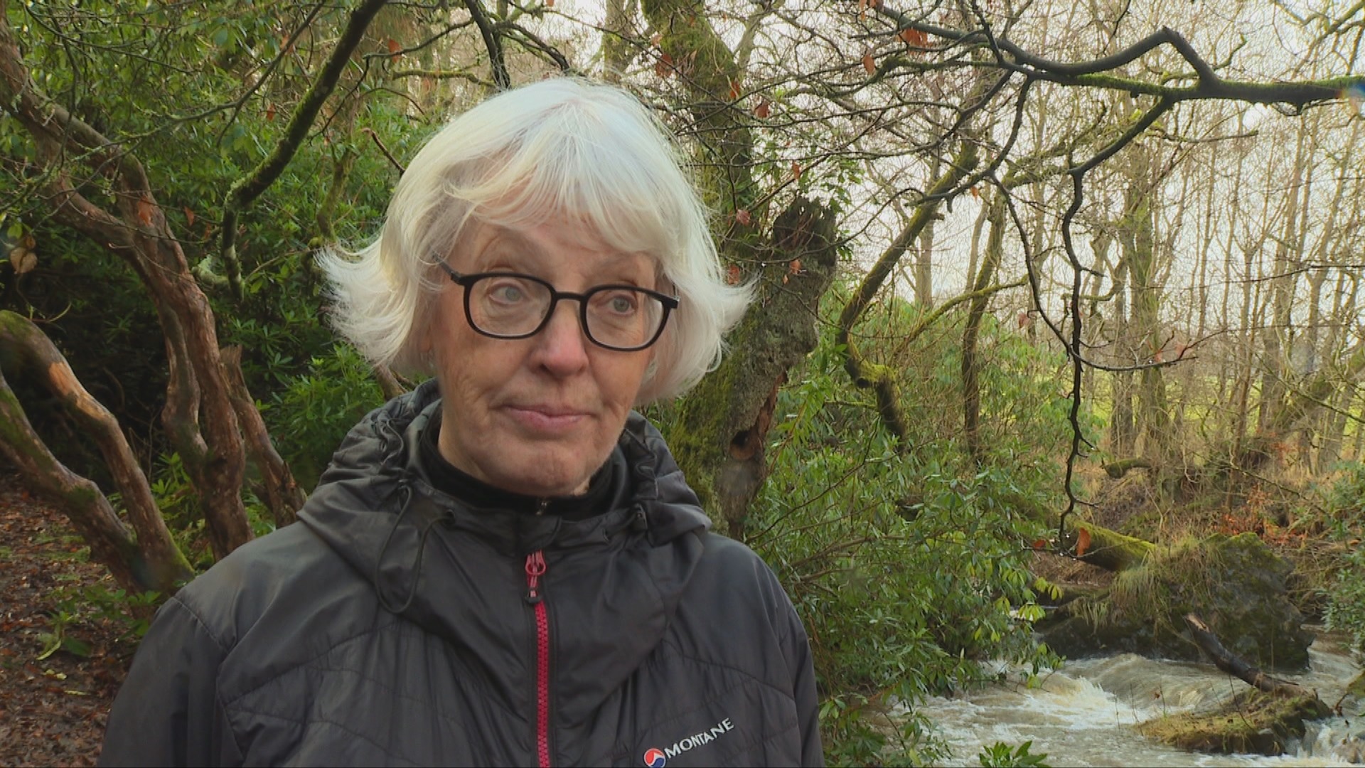 Community group treasurer Vicki Connick