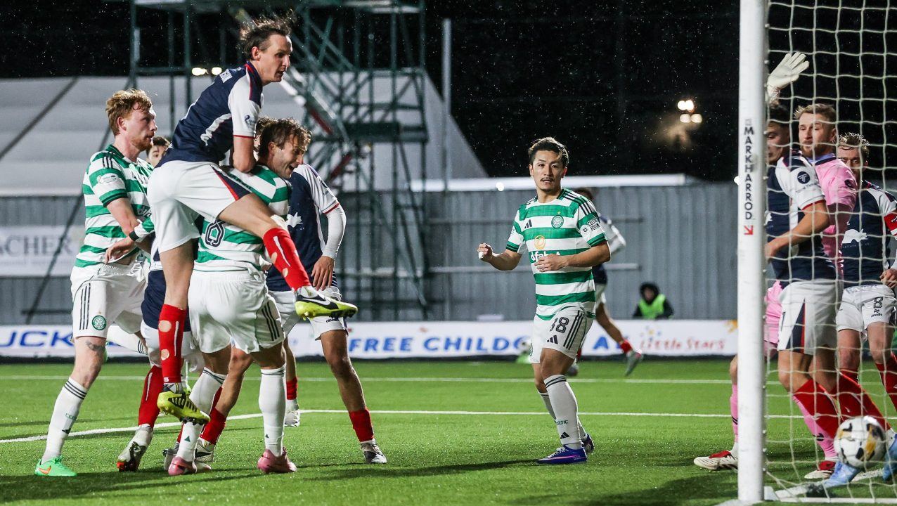 Falkirk 0-1 Celtic: Celtic move up to second as Benjamin Nygren’s header sinks Falkirk