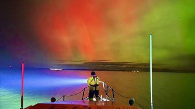 Highland lifeboat crew witness ‘memorable’ Northern Lights during first launch of the year