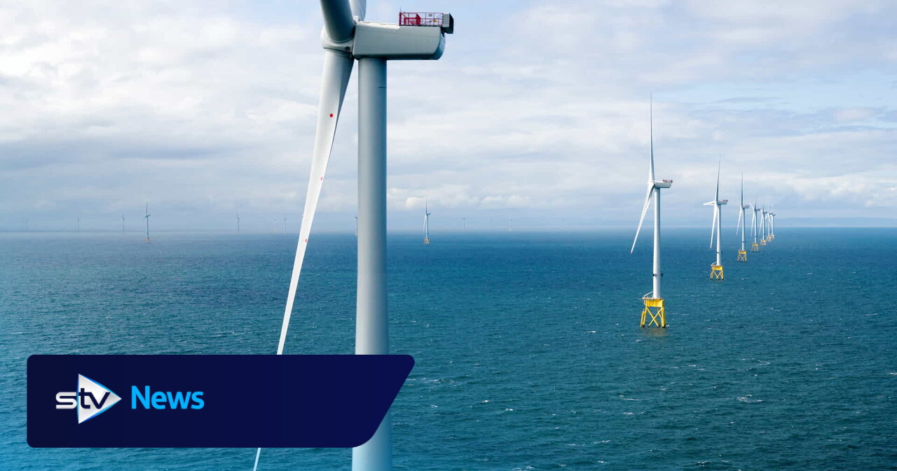 The wind farm will be capable of generating clean energy to the equivalent of all of Scotland's households twice over.