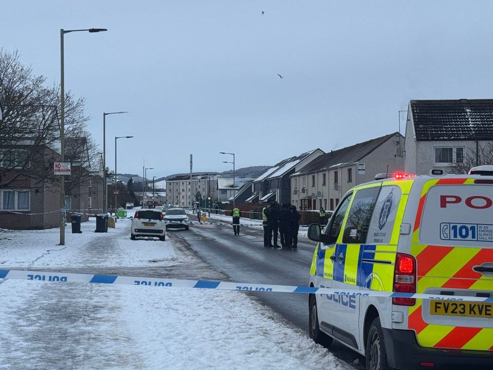 Three men taken to hospital after being found injured on Inverness road