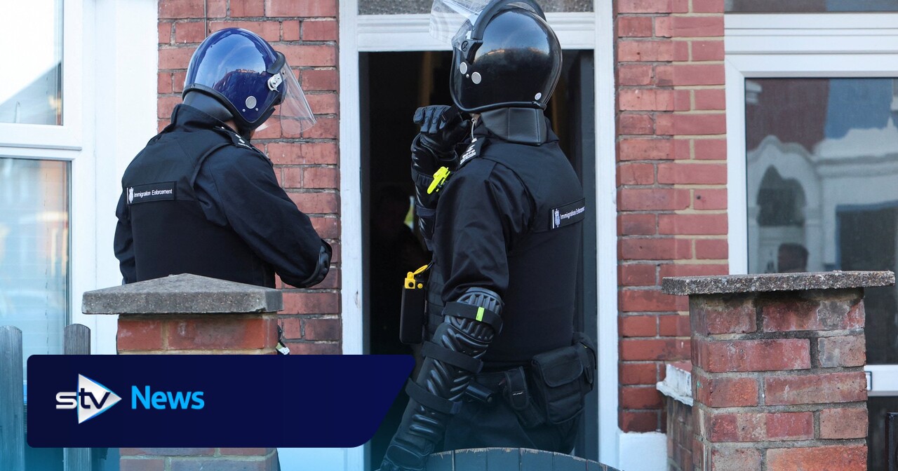 Immigration enforcement raids at highest level in British history