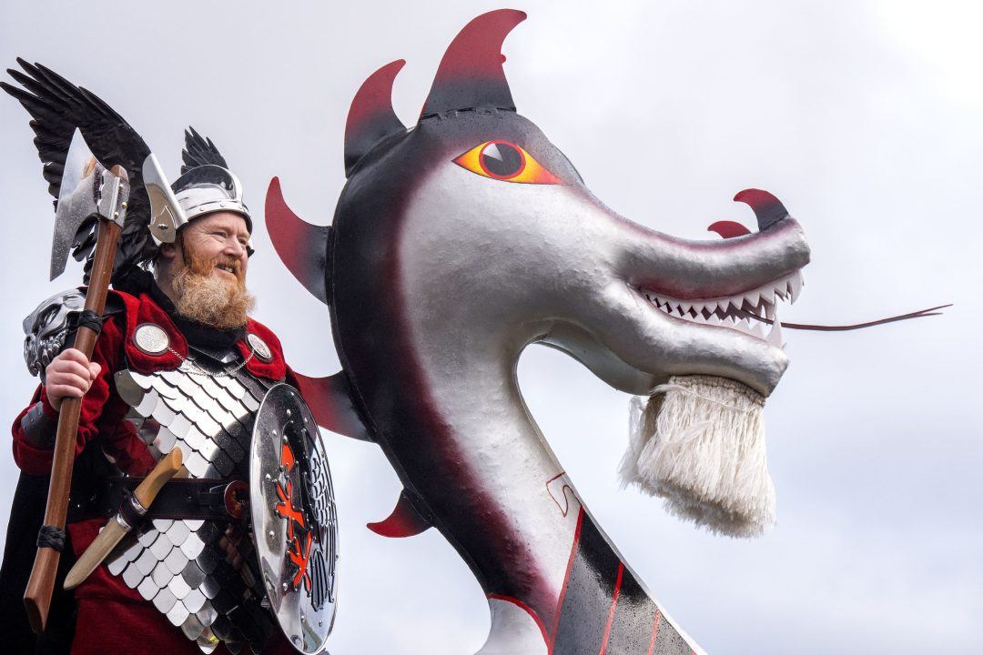 Crowds gather in Shetland for world-famous Up Helly Aa fire festival