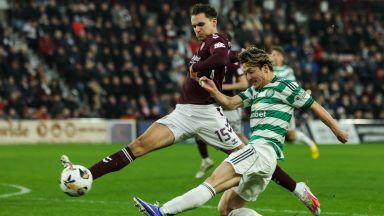 Hearts fight back twice to take a point from Celtic in top of table clash at Tynecastle