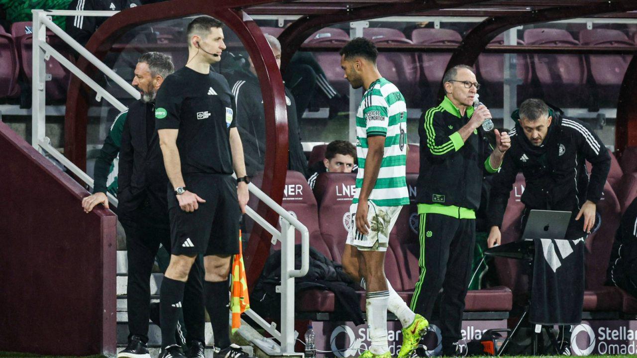 Martin O’Neill dismayed at Auston Trusty red card in 2-2 draw at Tynecastle