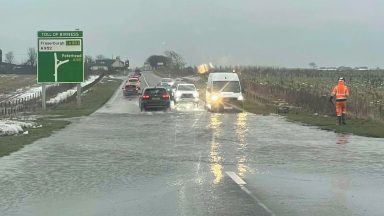 Roads closed due to flooding amid yellow warning for heavy rain and melting snow 