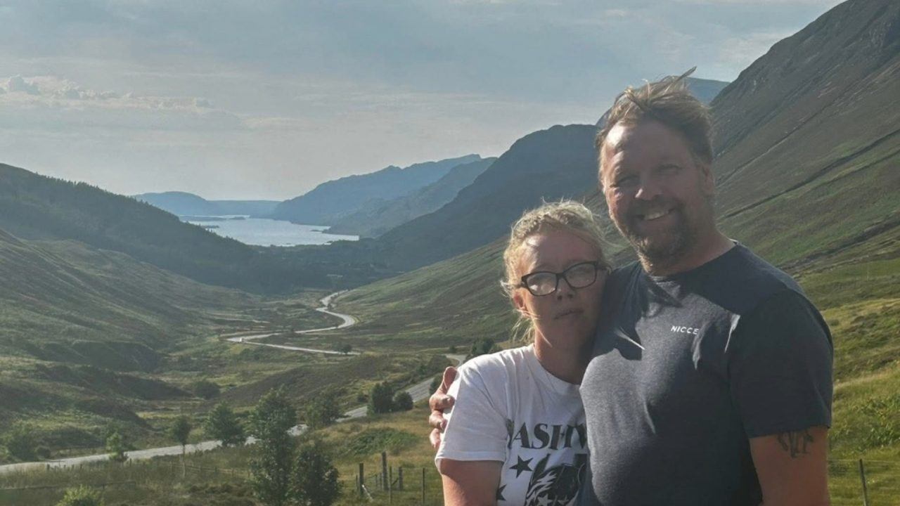 Family issues desperate plea to save Scots dad-of-three with £40,000 life-extending brain surgery