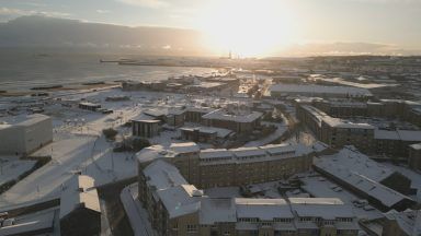 Amber snow warning remains in place for the North and North East