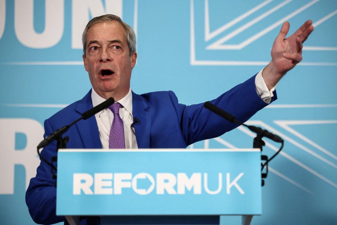 Nigel Farage to name Reform UK’s new leader in Scotland