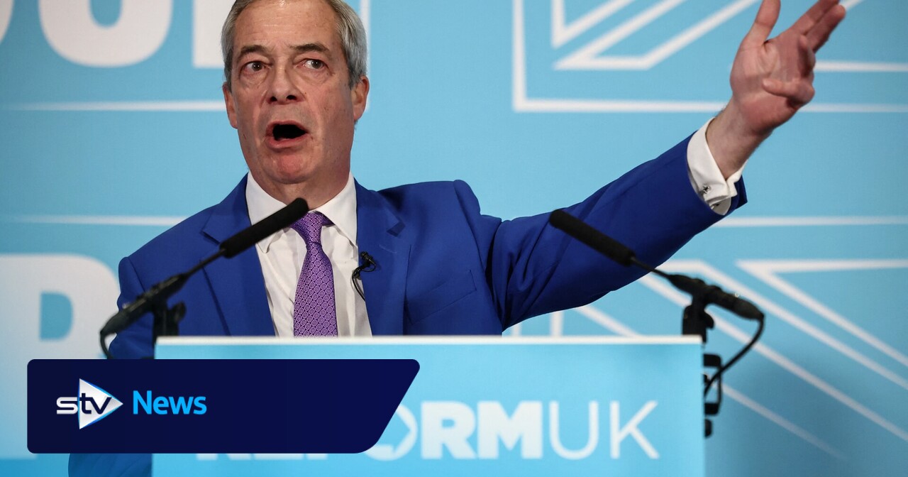 Nigel Farage to name Reform UK's new leader in Scotland