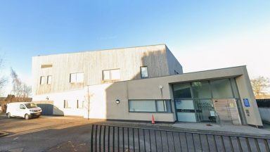 Man taken to hospital after car crashes into Fife dental clinic