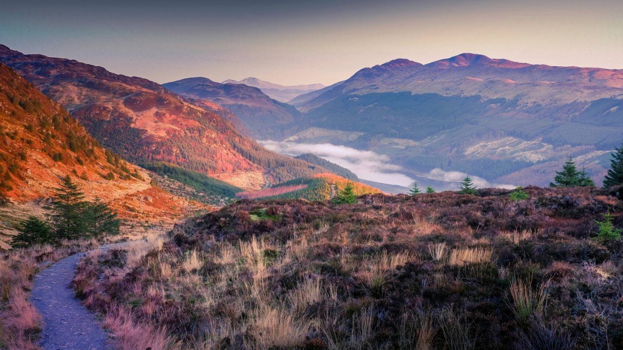 Hunt for man who swung ice axe at woman while walking her dog on Callander hill path