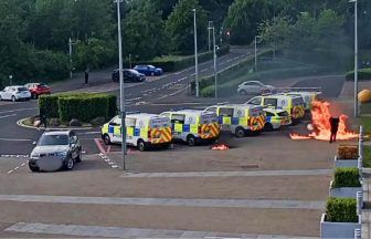 Ex-soldier who threw petrol bombs at police station jailed