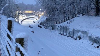 Hundreds of schools closed in Scotland amid amber warning for snow as temperatures plummet