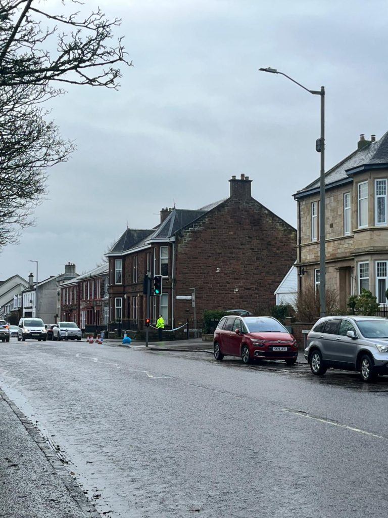 Man dies in hospital after being found injured in Kilmarnock property ...