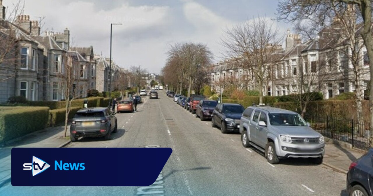 Man taken to hospital after being knocked down by van in Aberdeen | STV ...