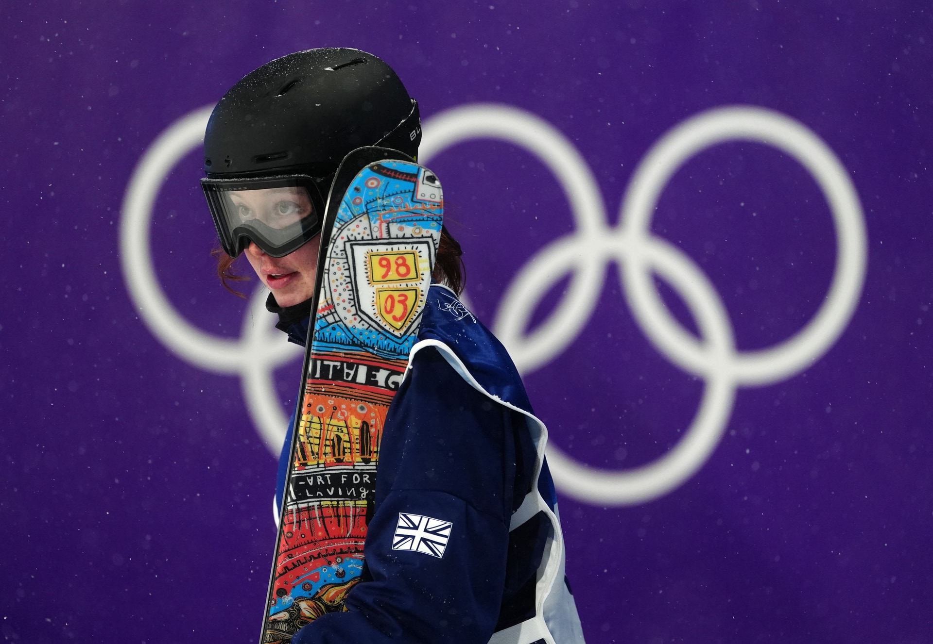 Kirsty Muir summoned another Winter Olympics near-miss