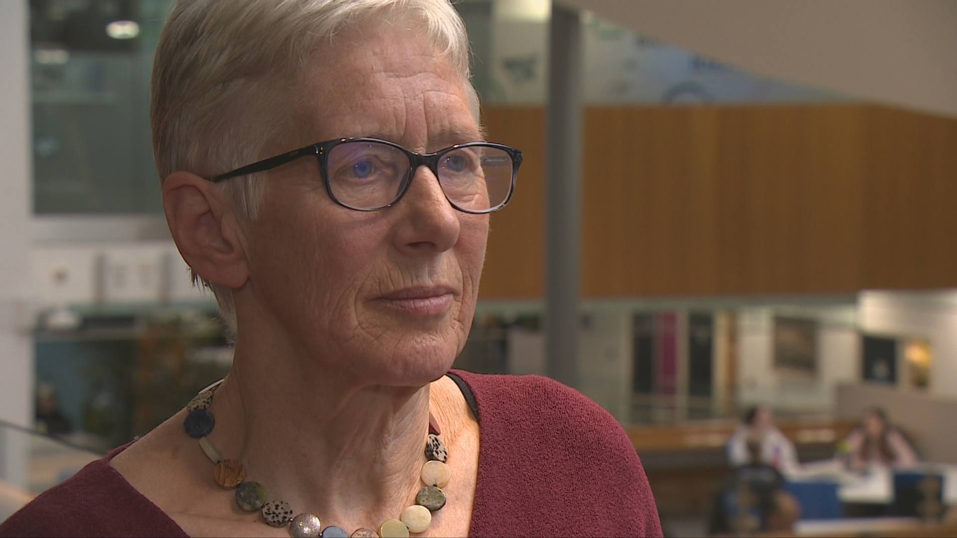 Queen Margaret University's honorary lecturer Oonagh O'Brien