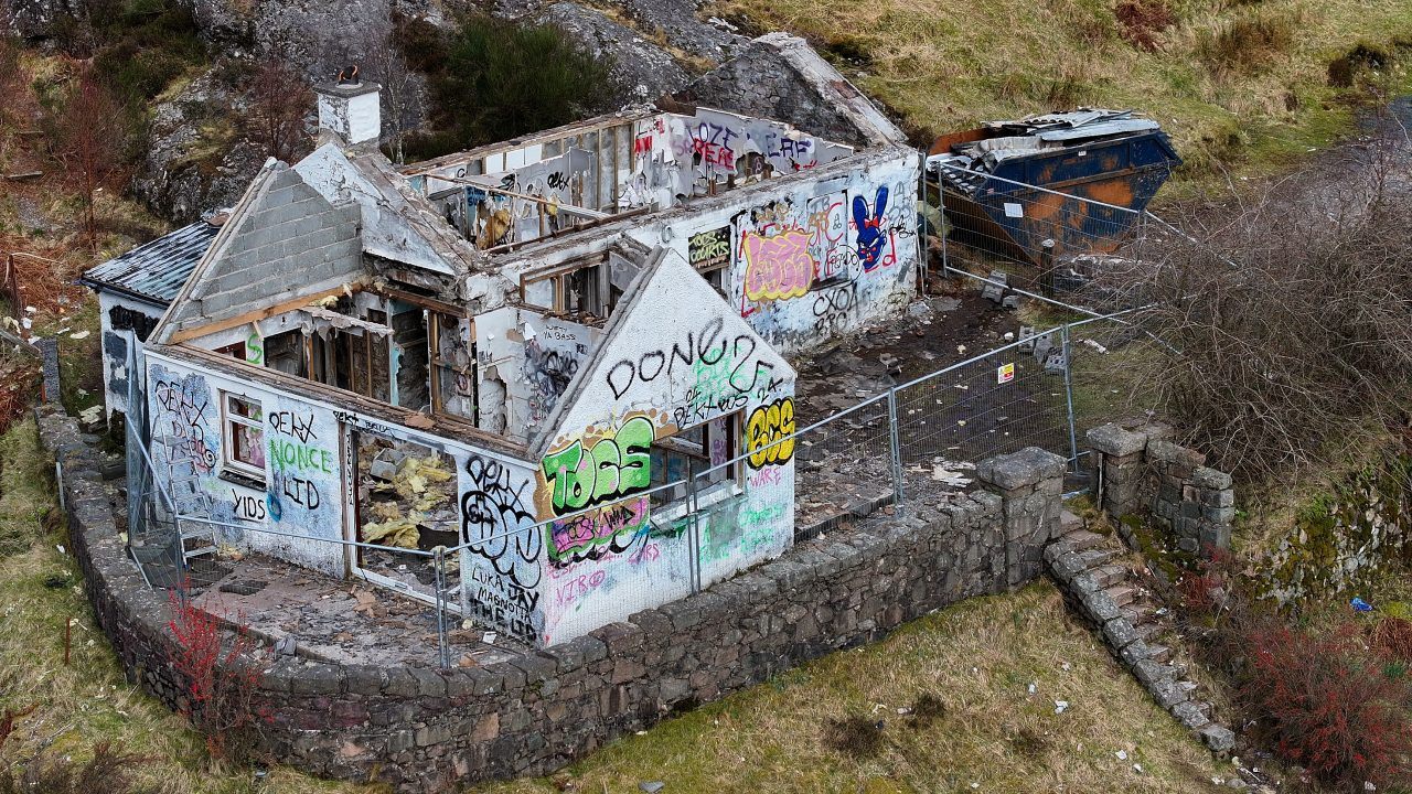 Demolition of Jimmy Savile’s former cottage in Glencoe delayed