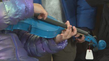 Free instrument loans allow young musicians to ‘try before they buy’