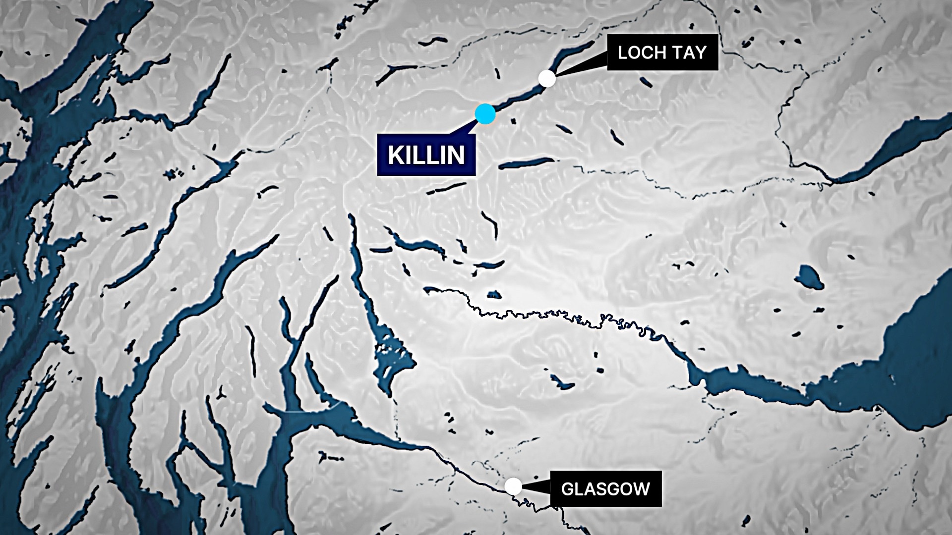 The River Dochart near Killin.