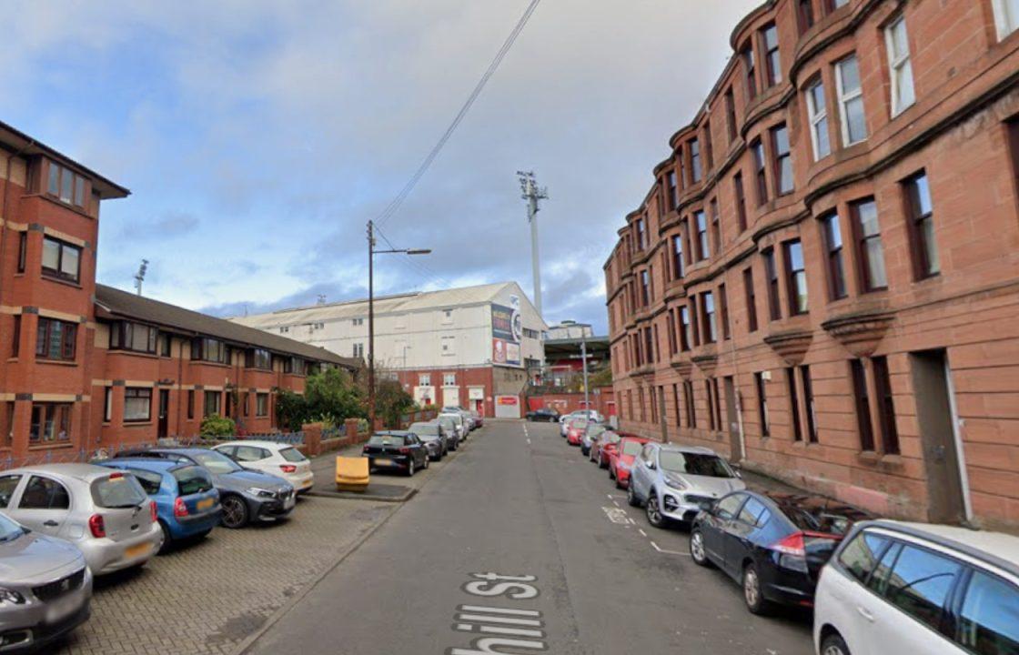 Roads closed after debris falls from damaged roof 