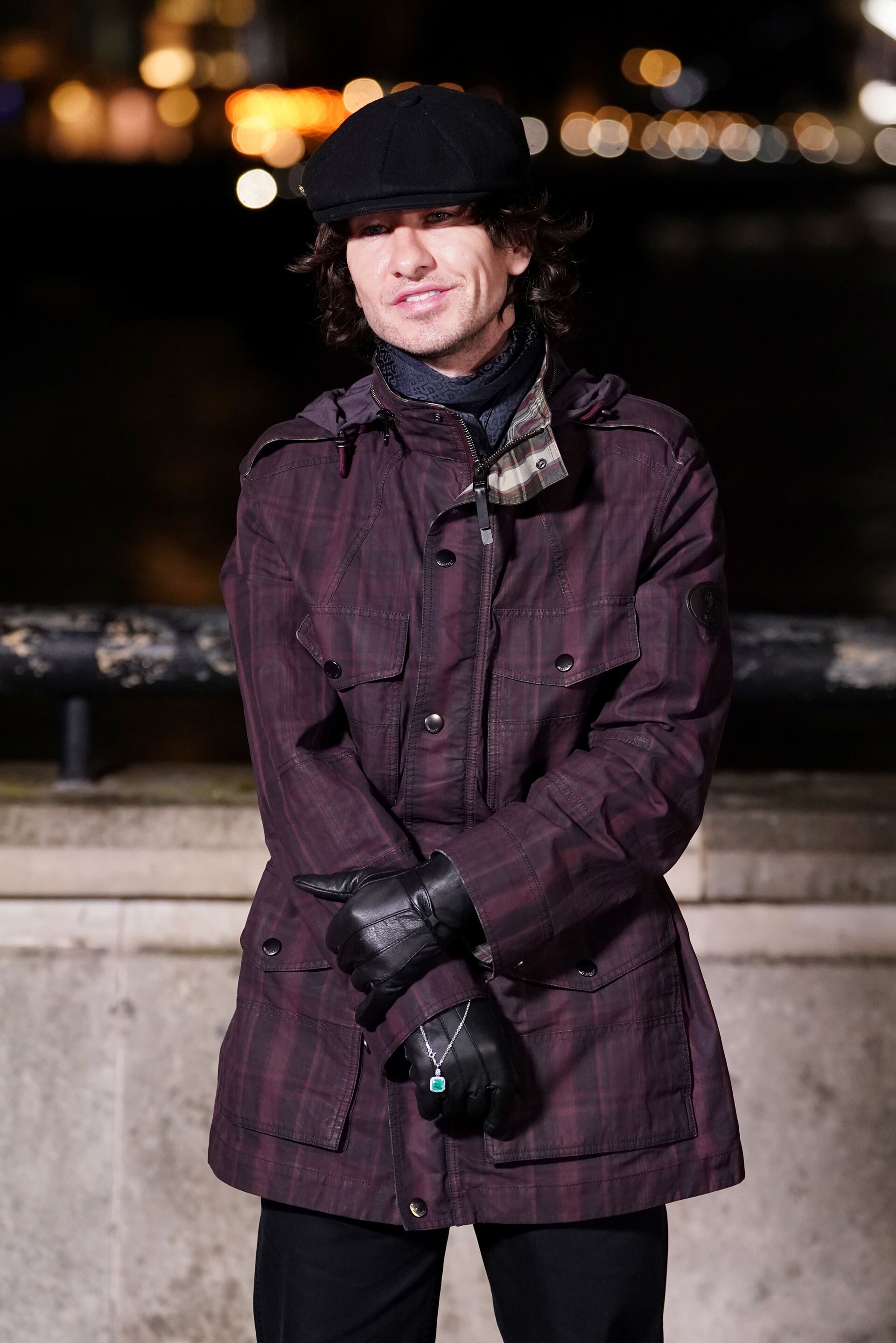 Barry Keoghan was among the stars in the audience at the Burberry show