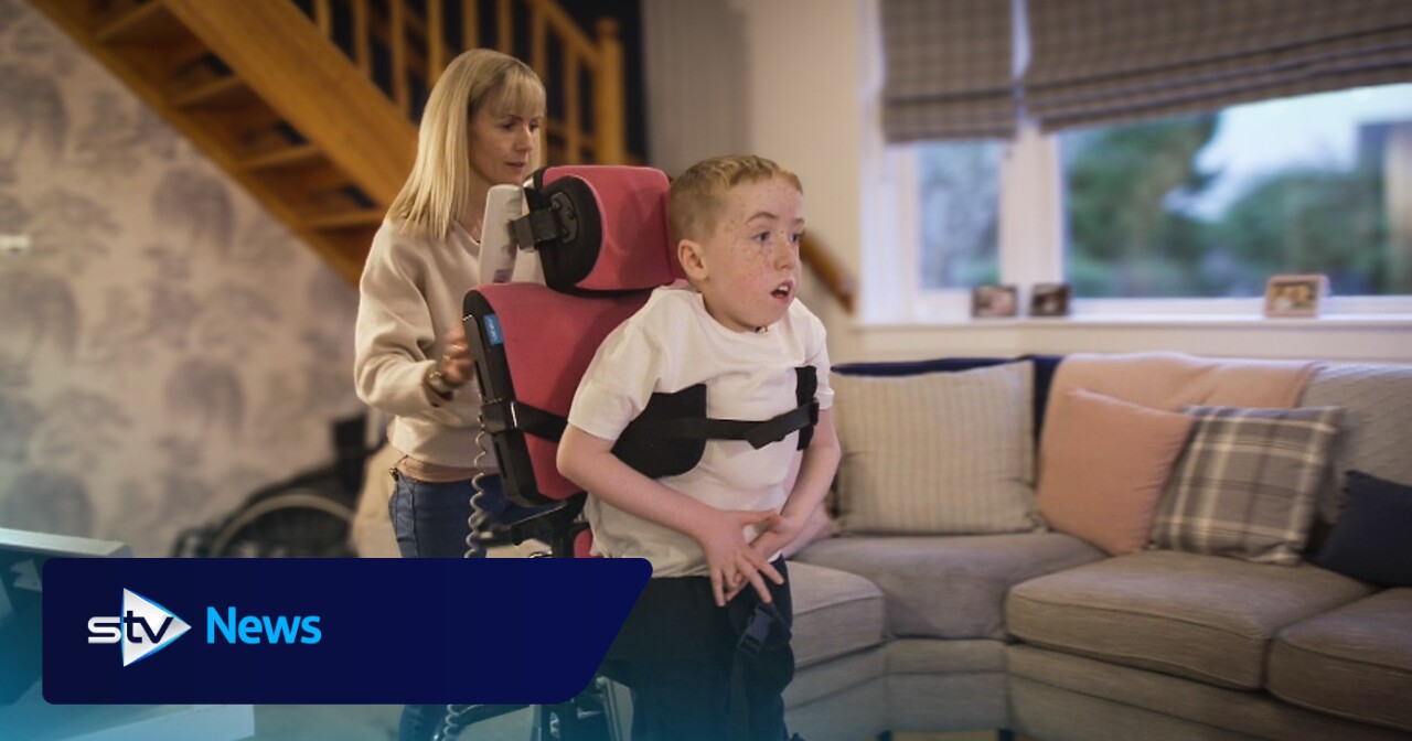 Elaine's son Max lives with a rare genetic condition that damages the motor neurons responsible for controlling muscle movement