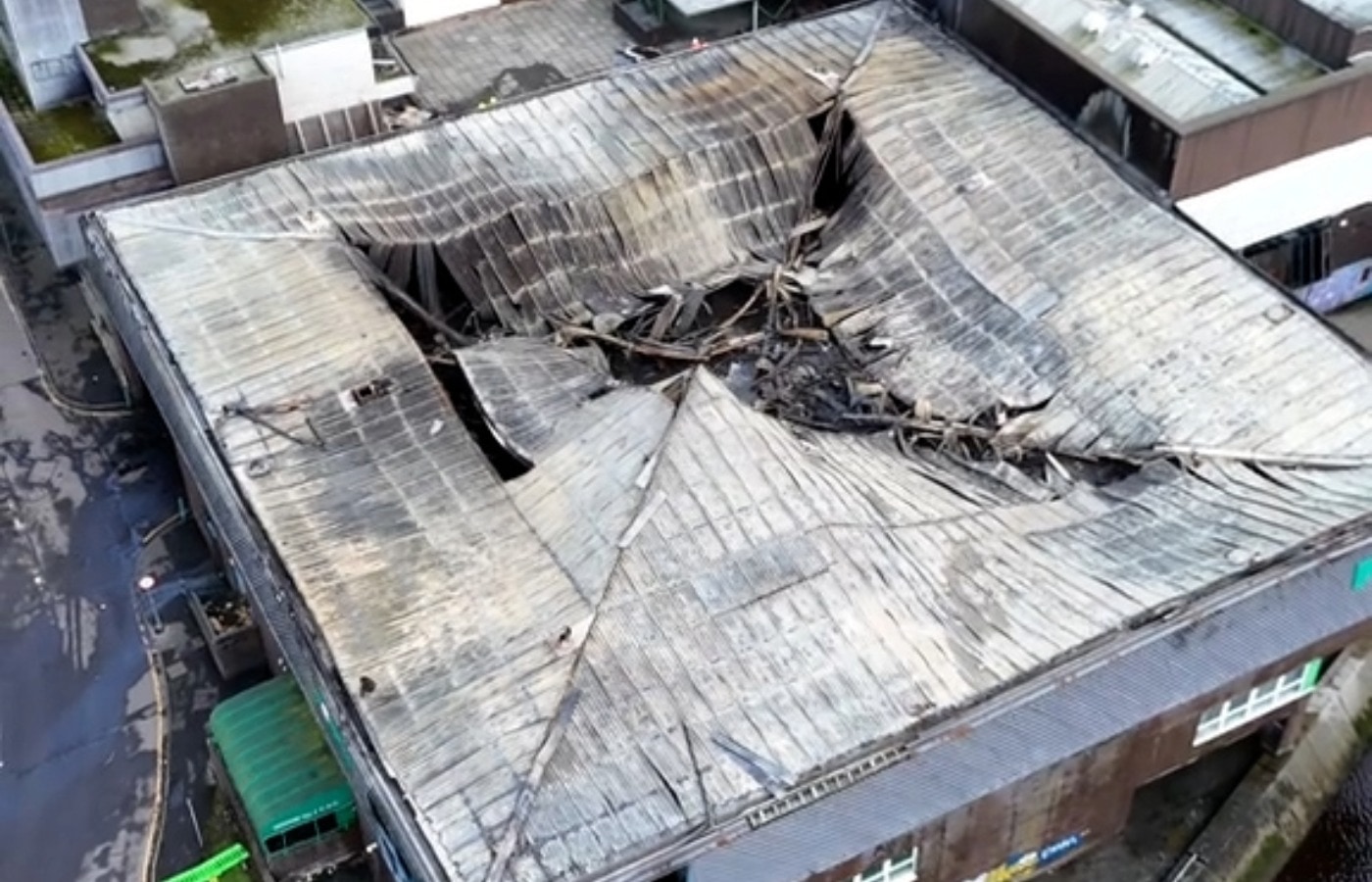 Irvine supporters club fire