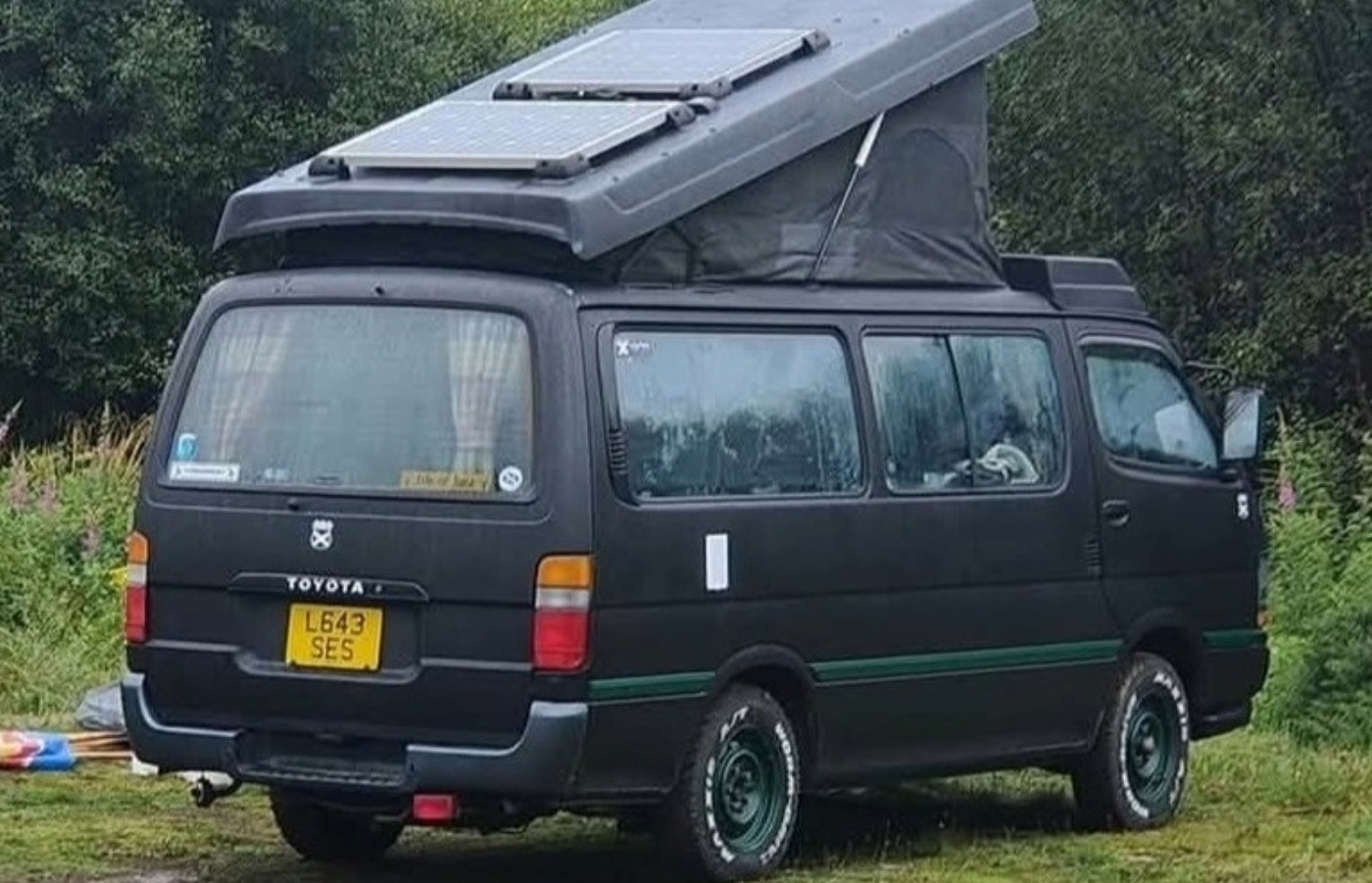 Officers believe he may be travelling in an old ‘L’ registration campervan.