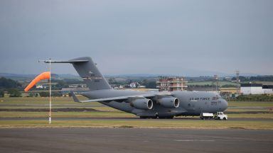 Greens call for ban on US military using Prestwick Airport
