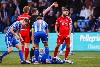 Peter Leven says he’s to blame for Graeme Shinnie’s red card in Aberdeen’s defeat to Kilmarnock