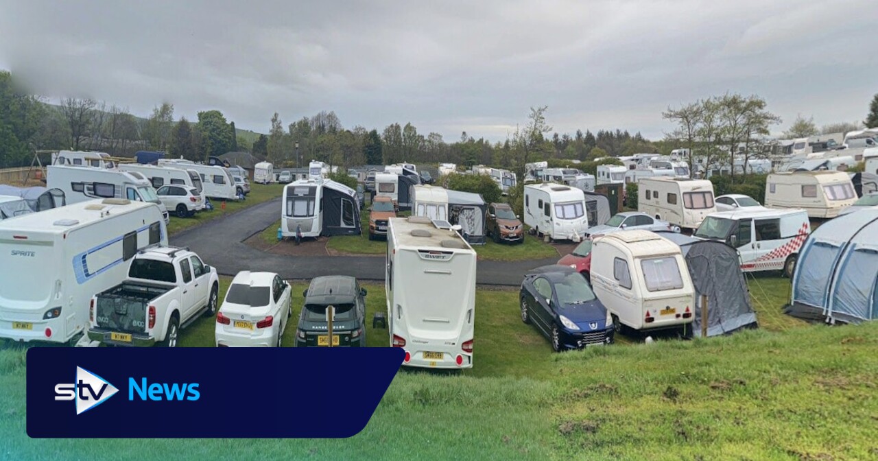 Man dies after being found seriously injured at caravan park