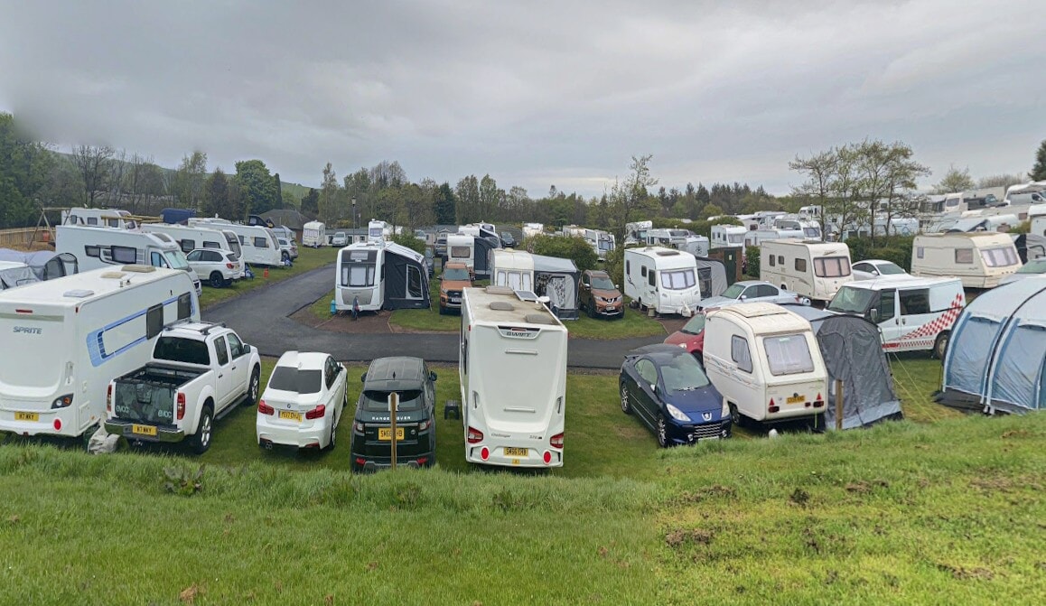 Man dies after being found seriously injured at East Lothian caravan park