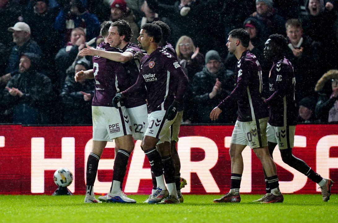 Hearts tighten grip on top spot as Tomas Magnusson hurts Hibernian in derby win