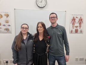 Mother helped back to health by son’s physio clinic after brain damage