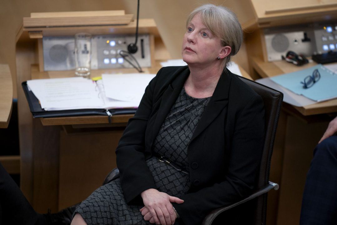 Robison urges her successor to be ‘bold and ambitious’ as Holyrood backs Budget