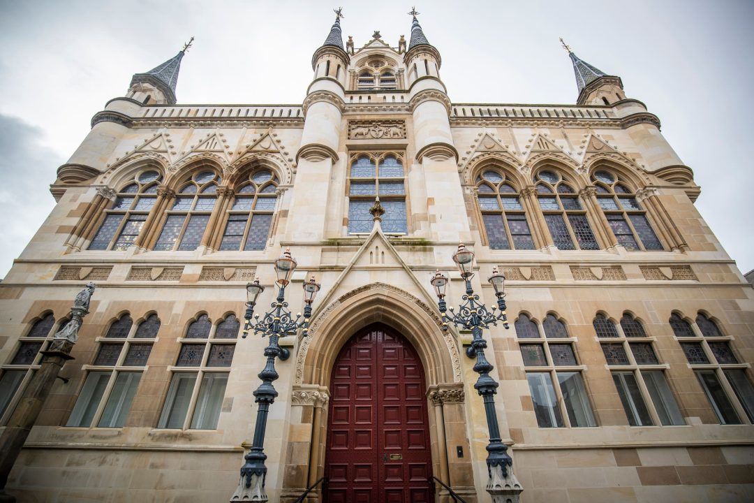Plaque marking Andrew visit removed from Inverness Town House