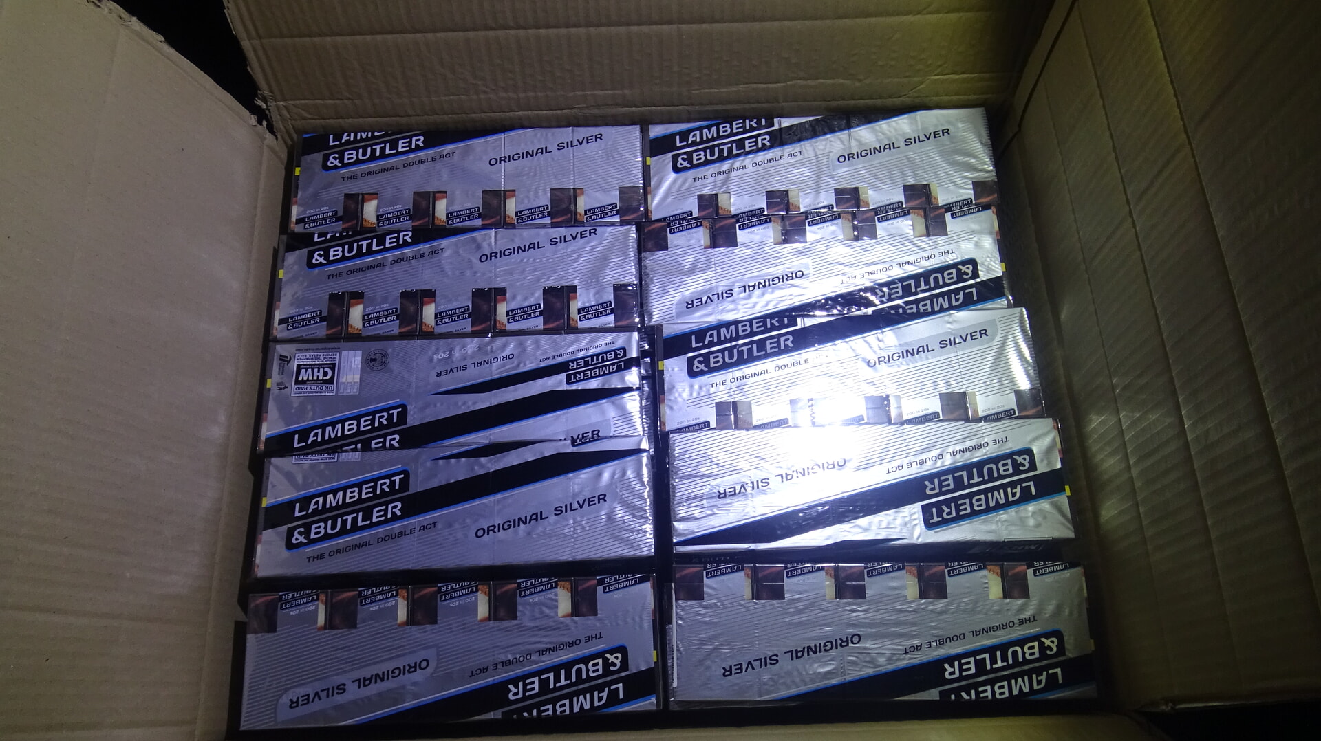 Illicit cigarettes found in Lanarkshire