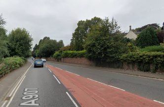 Pedestrian in serious condition after being struck during crash between two cars in Alloa