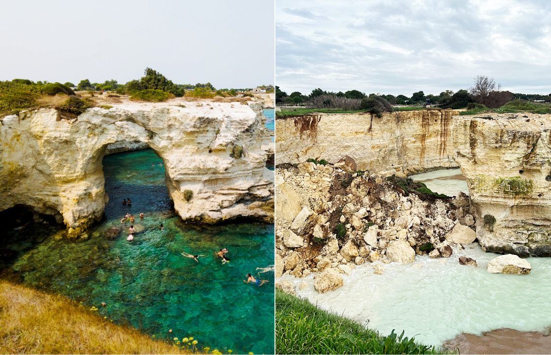 Famous Lovers’ Arch in Italy collapses during Valentine’s Day storm