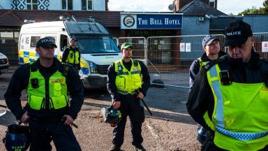 Number of asylum seekers in hotels falls to 18-month low