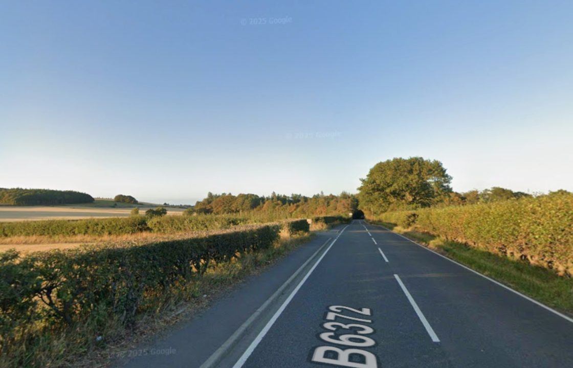 Motorcyclist in hospital following crash involving parked tipper van in Midlothian