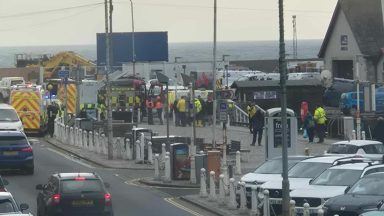 One person airlifted to hospital following incident at Anstruther Harbour in Fife