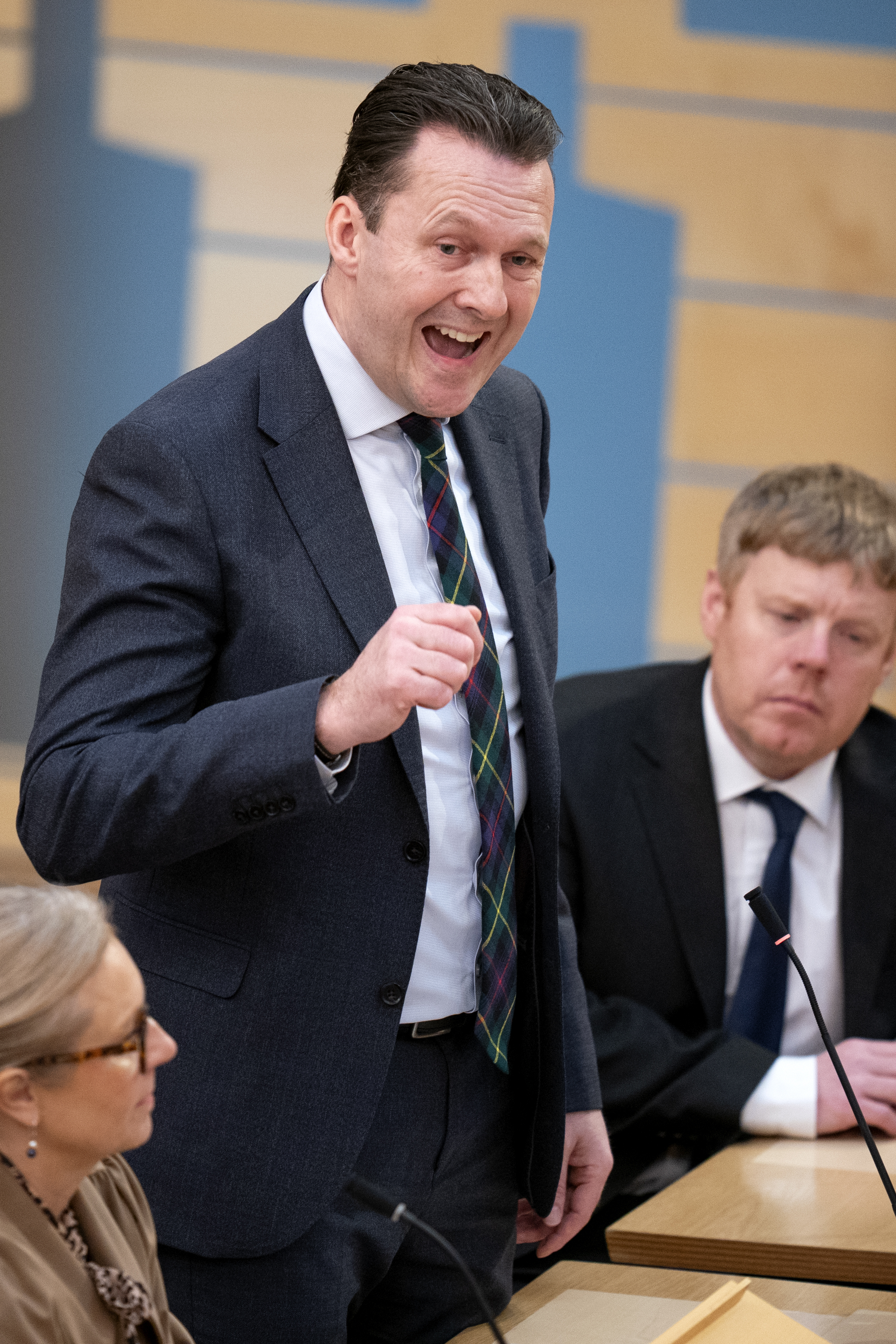 Russell Findlay has said there was ‘no good reason’ for Mr Swinney to have been informed (Jane Barlow/PA)