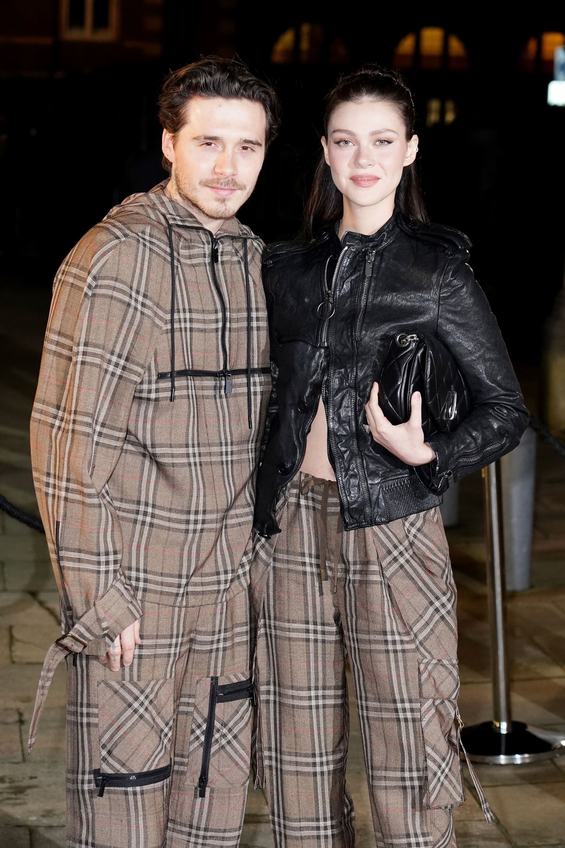 Brooklyn Beckham and Nicola Peltz (Ian West/PA)