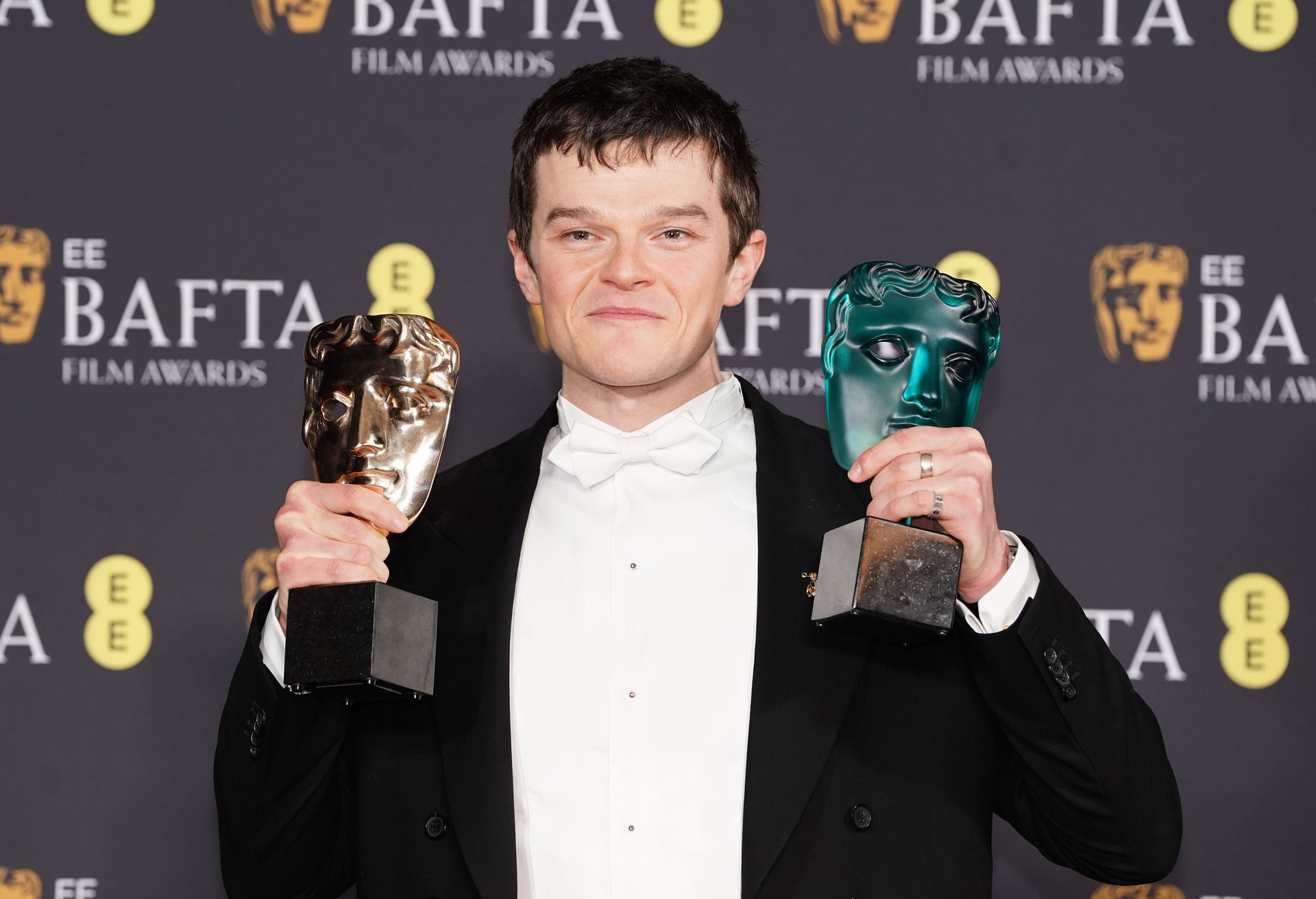 Robert Aramayo was named best actor for his role in I Swear and was voted for the EE Rising Star Award