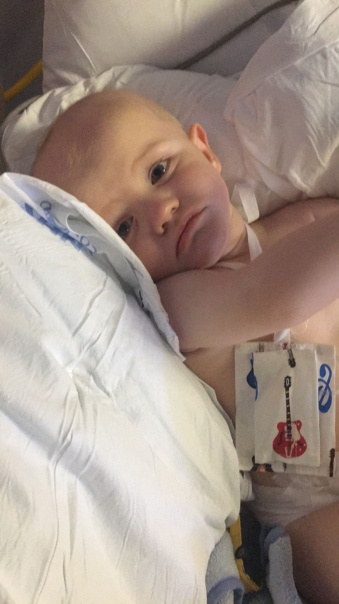 Lyle was diagnosed with optic glioma at a year old