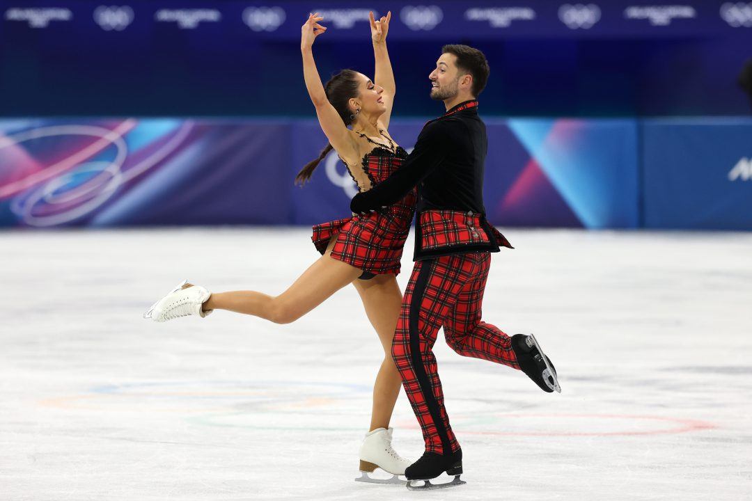 Disappointment for Team GB ice dancers Lilah Fear and Lewis Gibson after dropping out of medal contention