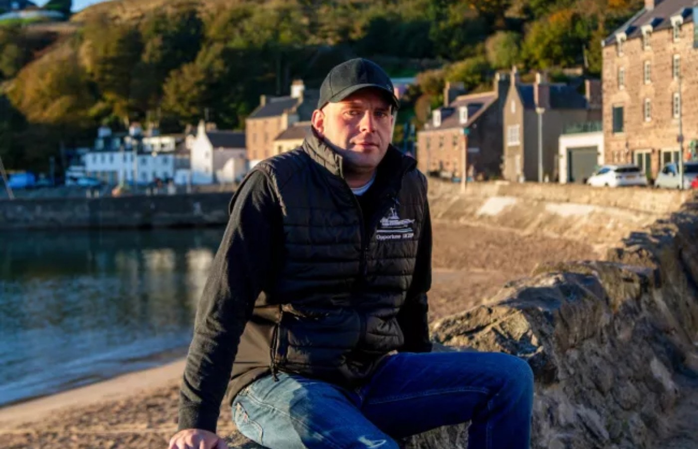 Shetland fisherman Sam Young was rescued by helicopter.